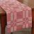 Park Designs Kings Arms Coverlet Table Runner  - 54"L - Red