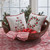 Park Designs Greenhow Tartan Embroidered Tree Pillow - White