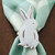 Park Designs Bunny Napkin Ring Set of 4
