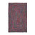 7' x 9' Red and Purple Handmade Braided Rectangular Area Throw Rug - 34236081