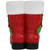 Sunnydaze Indoor/Outdoor Porch or Living Room Polyresin Santa Claus Boots Christmas Holiday Decoration - 13" - Red