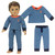Sophia's Doll Clothes Pajama Shirt & Pants Set