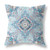 Amrita Sen Broadcloth Pillow With Light Blue Finish CAPL468BrCDS-BL-26x26