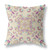 Amrita Sen Rose Wreath Pillow In Off White Purple Finish CAPL294BrCDS-BL-28x28