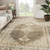 Jaipur Living Farwell Medallion Blue And Ivory 8'x10' Area Rug RUG140886