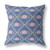 Amrita Sen Suede Pillow With Purple Blue Pink Finish CAPL478FSDS-BL-20x20
