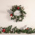 6' x 10" Pre-Lit Decorated Green Pine Artificial Christmas Garland, Warm White LED Lights