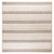 Transocean Malibu Faded Stripe 7'10" Square Rug In Neutral Finish MAUS8823212