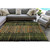 Transocean Marina Tribal Stripe 3'11" x 5'10" Rug In Green Finish MNA46805706