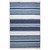 Transocean Sorrento Boat Stripe 5' x 7'6" Rug With Navy Finish SRN57631733