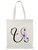 Letter U Flower Bouquet 3 Tote Bag -Image by Shutterstock