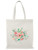 Lovely Coral Pink Bouquet Tote Bag -Image by Shutterstock