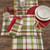 Split P Winter Bliss Plaid Placemat Set - Green
