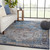 Jaipur Living Margot Handmade Medallion Blue And Gray 8'x10' Area Rug RUG153330