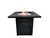 Zimlay Jayapura Metal Square Fire Pit With Glass Rocks 5742FP