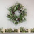 Artificial Christmas Wreath with Assorted Foliage and Berries, 24-Inch, Unlit