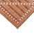 Transocean Malibu Checker Diamond 1'11" x 7'6" Rug In Clay Finish MAUR8822517