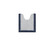 Madison Park Transitional Cotton Tufted Bath Rug With Navy Finish MP72-6205