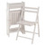 Winsome Wood Transitional White Solid Wood 4 Pieces Folding Chair 10415