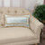 24" Gray Transitional Viscose Rectangular Throw Pillow