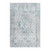 Amer Rugs Hamilton Davies Gray And Blue Polyester 7'6"x9'6" Area Rug HAM47696
