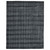 Amer Rugs Brooklyn Bays Charcoal Hand-Woven Wool Blend 8'x10' Area Rug BRK50810