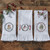 Park Designs Farmhouse Joy Printed Embroidered Flour Sack Dishtowel