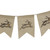 70" Beige and Brown Running Bunny Hanging Easter Banner