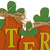 14" Orange and Green "Easter" Carrots Tabletop Decor
