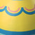 16" Blue and Yellow Stacked Easter Eggs Tabletop Decor