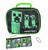 Minecraft Backpack Set with Detachable Lunch Box 16" 4 Piece Set