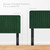Modway Milenna Channel Tufted Velvet King Headboard In Emerald MOD-6341-EME