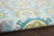 Nourison 5'3" x 7'5" Waverly Sun & Shade "Solar Flair" Jade Rectangle Area Rug