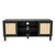 Creativeland Oxford Black Rattan TV Stand CTL-108-BLK