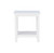 Linon Davis Antique White End Table DV67AWHT01U