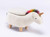 Home 2 Office Animal White And Multi Color Storage Ottoman HO-W09-00019