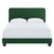 Modway Celine Channel Tufted Velvet Queen Bed With Emerald Finish MOD-6330-EME