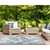 Transocean Malibu Palm 6'6" x 9'3" Rug With Aqua Finish MAU69821604