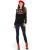 Charter Club Women's Metallic Fair Isle Family Sweater Black Size X-Small