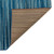 Transocean Marina Stripes 1'11" x 4'11" Rug With China Blue Finish MNAR5805203