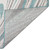 Transocean Malibu Waves 4'10" x 7'6" Rug With Aqua Finish MAU58822204