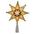 8" Lighted Clear Crystal 8-Point Star Christmas Tree Topper - Clear Lights