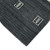 Amer Rugs Blend Yorkshire Charcoal Hand-Woven Wool 5'x8' Area Rug BLN50508
