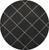 Nourison Brisbane Shag 8'2" X 8'2" Round Area Rugs In Charcoal 099446002679