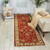 Nourison 7'9" x 9'9" Legend Red Rectangle Area Rug