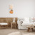 Fall Harvest "In All Things Give Thanks" Pumpkin Stretched Canvas Wall Art, 10" x 24"
