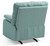 Passion Furniture Cindy Teal Fabric Upholstery Reclining Chair PF-G556-RC