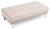 Passion Furniture Derek Beige Velvet Upholstered Ottoman PF-G376-O