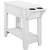 Monarch Contemporary Accent Table In White Finish I 3199