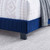 Modway Celine Channel Tufted Performance Velvet Twin Bed In Navy MOD-6332-NAV